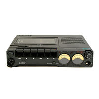 Sony TC-D5M Manual