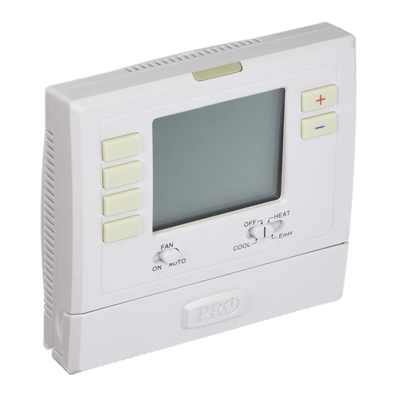 PRO1 IAQ T721 INSTALLATION MANUAL Pdf Download ManualsLib