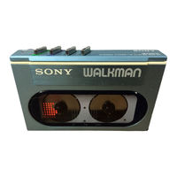Sony WM-20 Service Manual