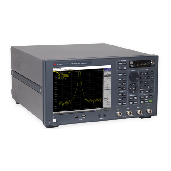 Keysight E5071C Vector Network Analyzer Rentals