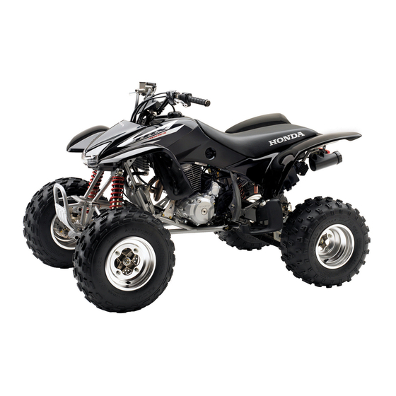 HONDA 2005 TRX400EX SPORTRAX 400EX OWNER