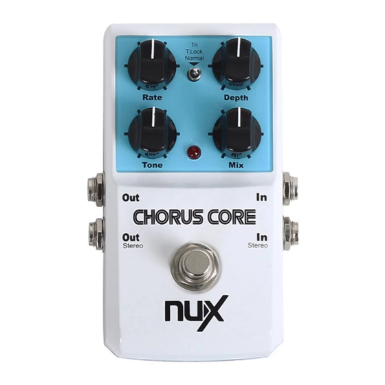 pedal nux chorus