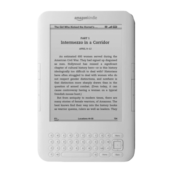 Amazon kindle basic User Manual