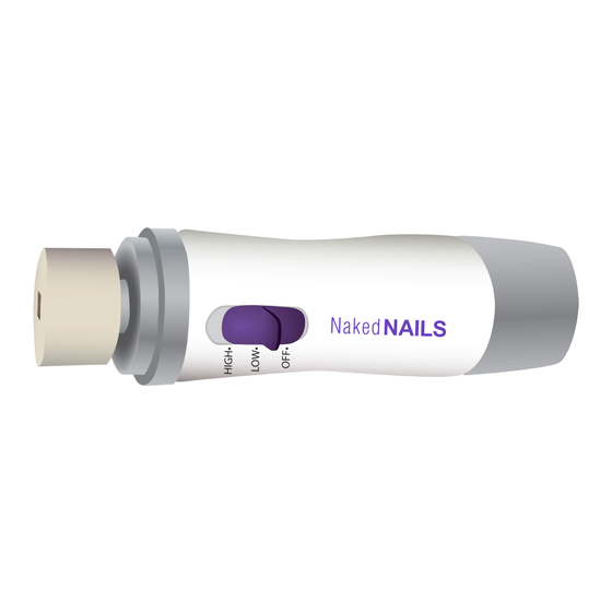 Finishing Touch Naked Nails Instruction Manual