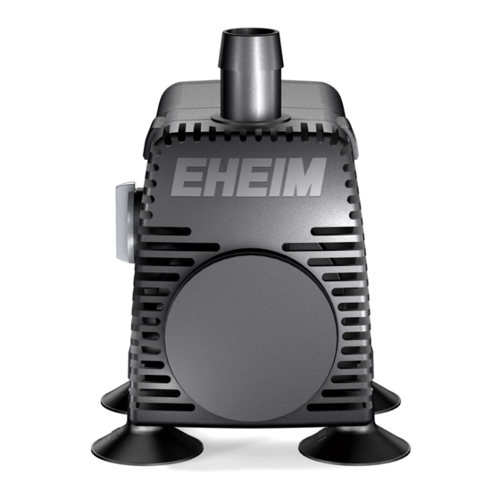 EHEIM Compact+ 2000 Manual