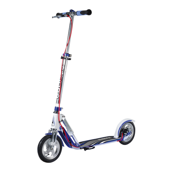 Hudora BigWheel Air 205 Dual Brake Instructions On Assembly And Use