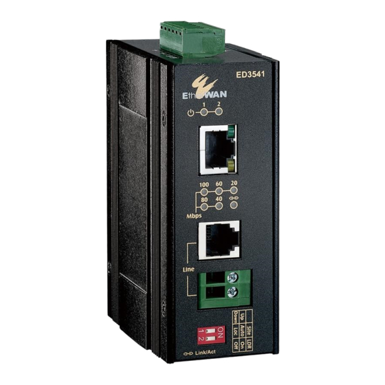 EtherWAN ED3541 Installation Manual