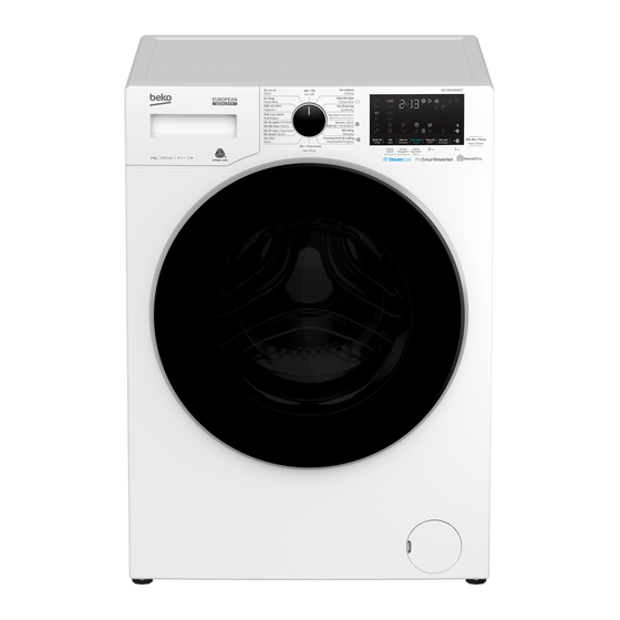 Beko WCV8649 Series User Manual