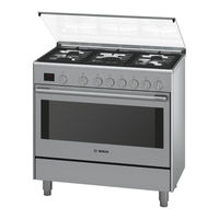 Bosch HSG738357M Instruction Manual