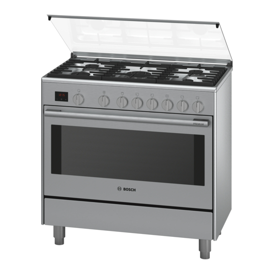 Bosch HSG738357M Instruction Manual