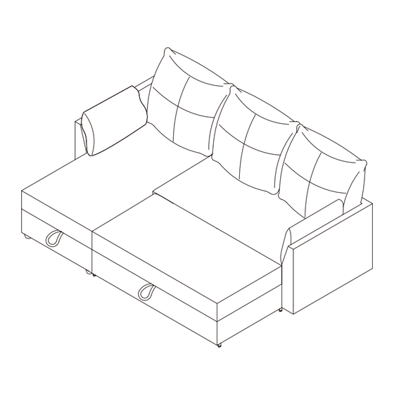 Merluxy SLEEPER SOFA Assembly Instructions Manual