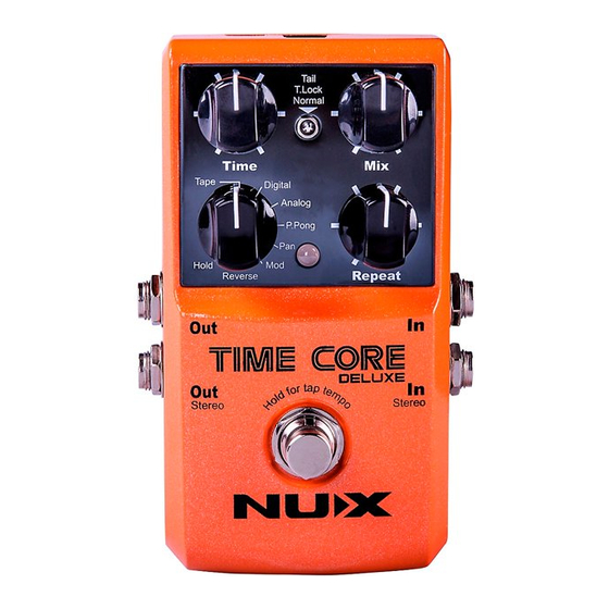 nux Time Core User Manual