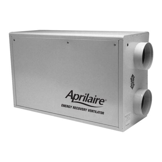 Aprilaire 8100 Installation Manual