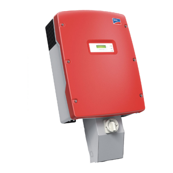 SMA SUNNY BOY 6000US INSTALLATION MANUAL Pdf Download ManualsLib