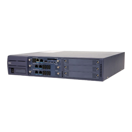 NEC Univerge SV8100 Programming Manual