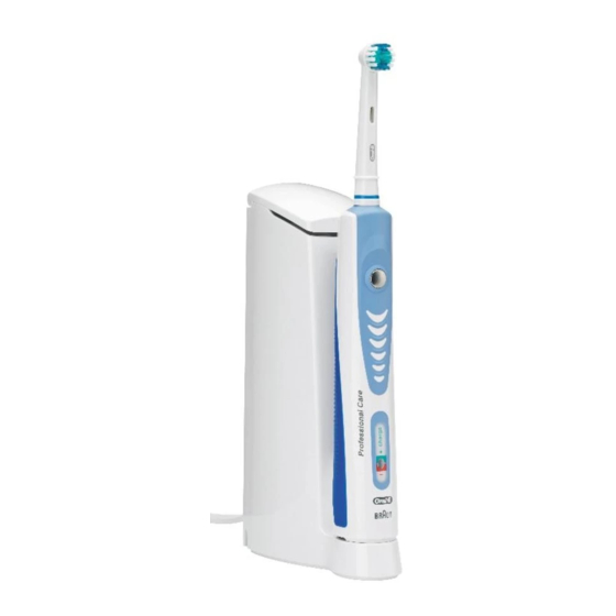 ORAL-B PROFESSIONALCARE 8500 INSTRUCTION MANUAL Pdf Download | ManualsLib