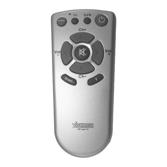 Vivanco UR zap2 II Instructions Manual