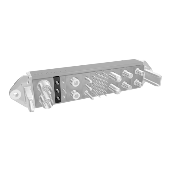 Staubli CombiTac uniq POF contacts Assembly Instructions