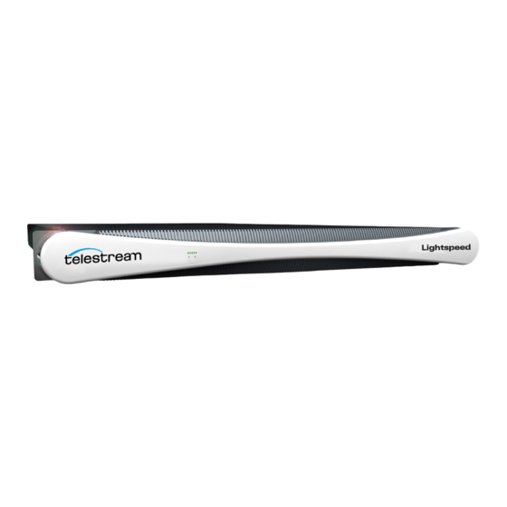 Telestream Vantage Lightspeed G Series Manual