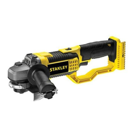 Stanley STCT1840 Angle Grinder Parts Manuals