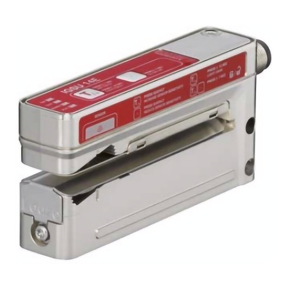 Leuze IGSU 14E Instruction Manual