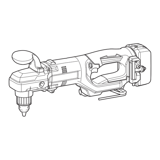 Makita DDA450 Cordless Angle Drill Instruction Manual