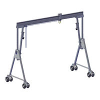 Reid Lifting PORTA GANTRY Assembly & Operation Manual