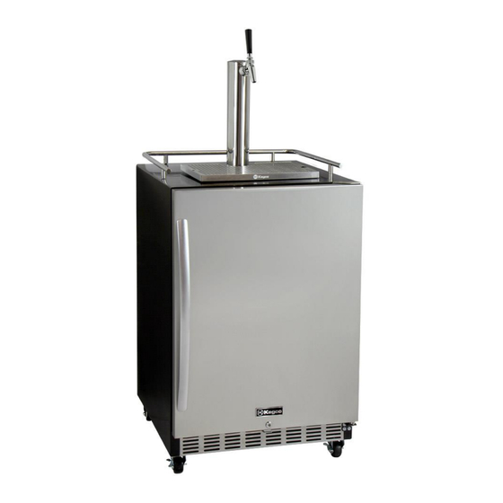 Kegco HK38-HDT-3SS-L Instruction Manual