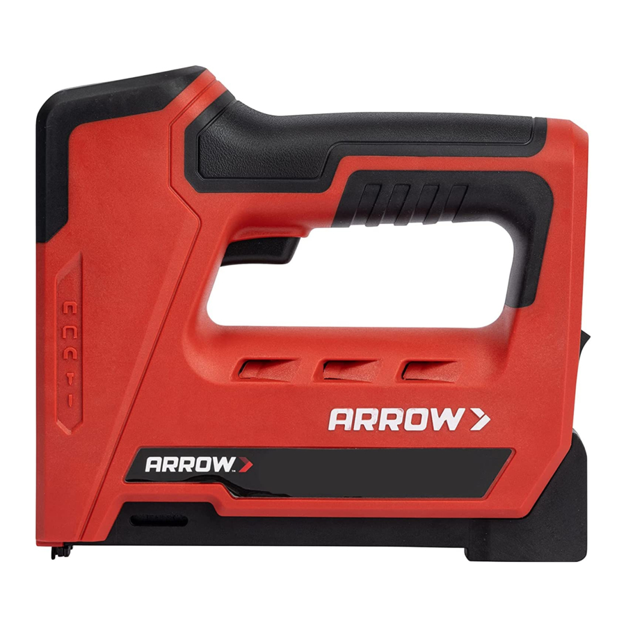 Arrow ET501C - 5 IN 1 CORDLESS ELECTRIC MULTI TACKER Manual