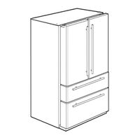 GE Drawer Freezer Refrigerator Installation Instructions Manual