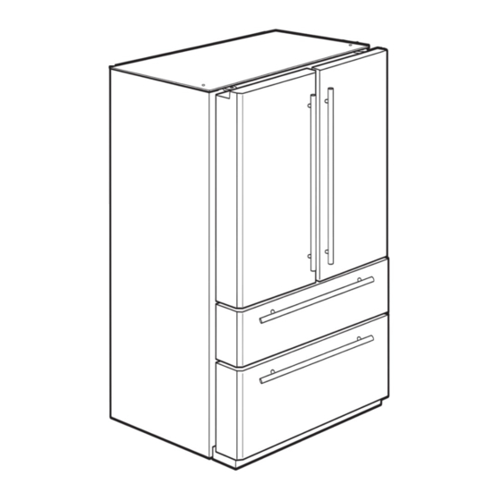 User Manuals: GE Drawer Freezer Refrigerator Door