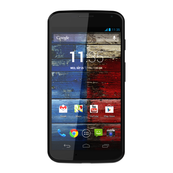 Motorola Moto X Quick Start Manual