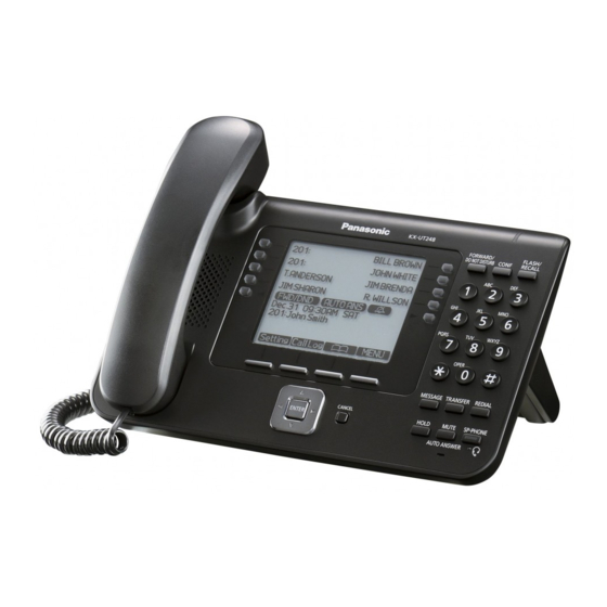 Panasonic KX-UT113 Operating Instructions Manual