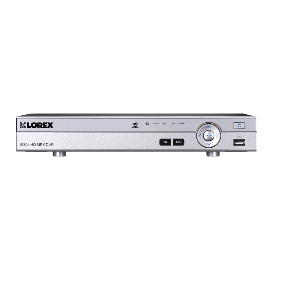 Lorex 1080p discount hd recorder