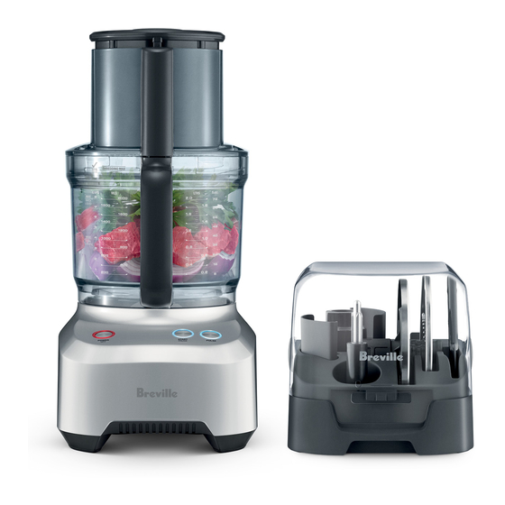 BFP650 Food Processor Instructions - Breville