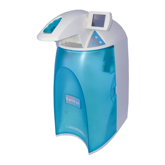 MILLIPORE SYNERGY USER MANUAL Pdf Download ManualsLib