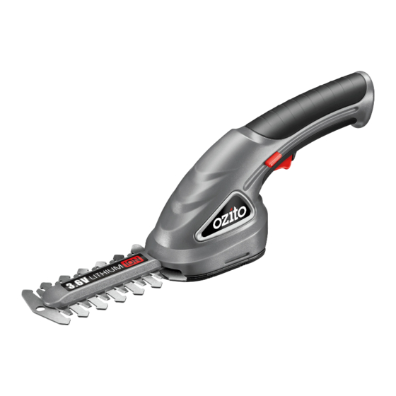 Ozito cordless discount line trimmer manual