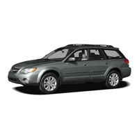 Subaru 2008 OUTBACK Owner's Manual