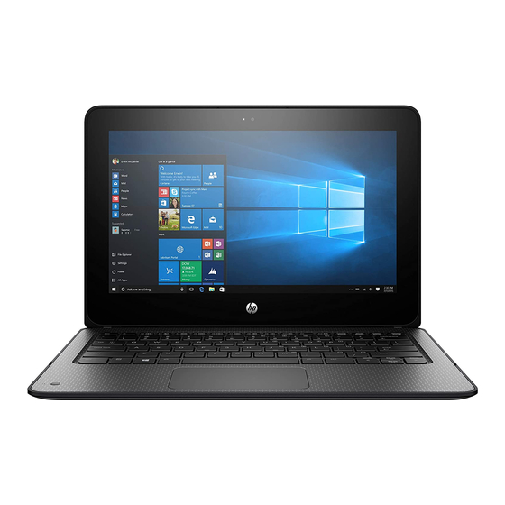 Hp Probook 11 G1 Education Edition Maintenance And Service Manual Pdf Download Manualslib 7163