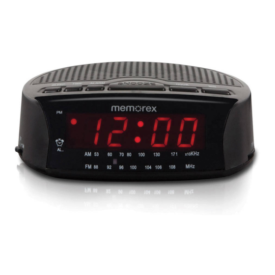 MEMOREX MC0509BK USER MANUAL Pdf Download ManualsLib