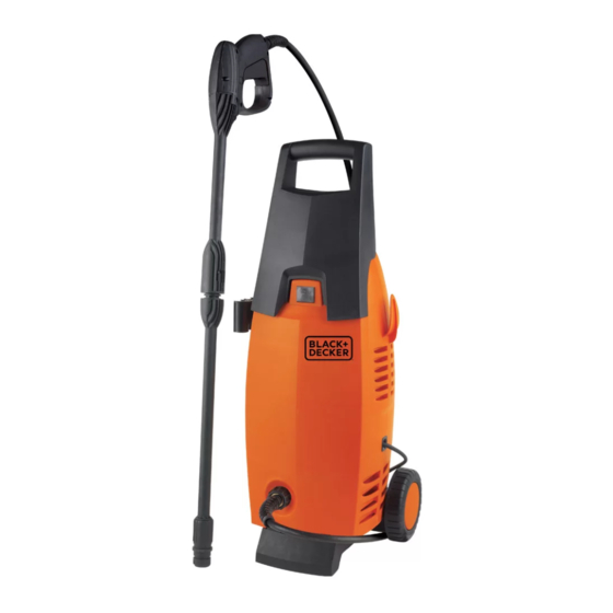 Black and Decker PW1400 Pressure washer for 220 Volts