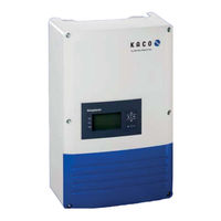 Kaco blueplanet 3.0 TL1 Operating Instructions Manual
