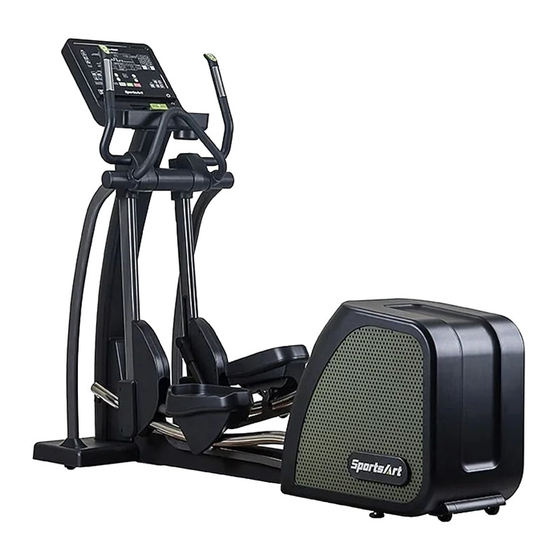 SportsArt Fitness G876 Owner's Manual