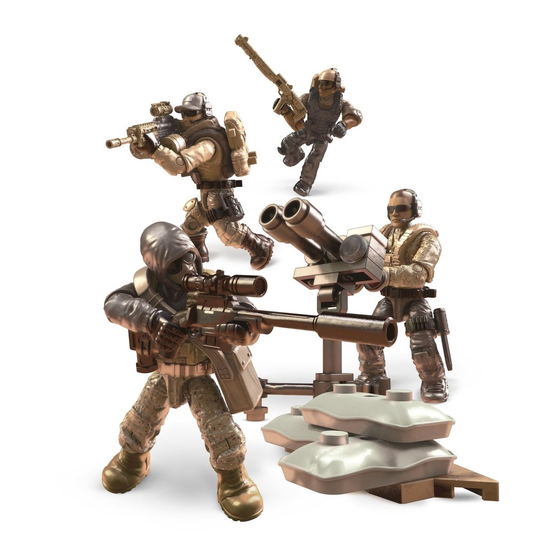 Mega Construx Call of Duty Desert Air Defenders Manual