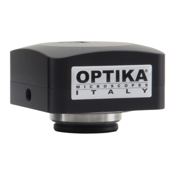 Optika Italy C-B Series Microscope Camera Manuals