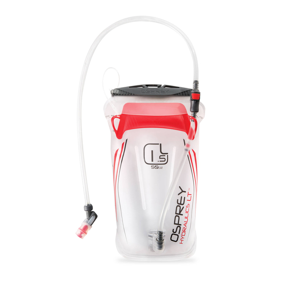Hydrapak OSPREY HYDRAULICS LT 1.5L Owner's Manual