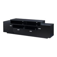 Furniture of America IDI-141007BLK Assembly Instructions Manual