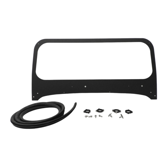 On the Rox Standard Windshield Frame Installation Manual