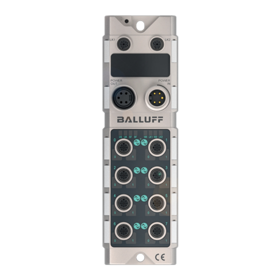 Balluff BNI PG3-508-0C5-Z015 User Manual