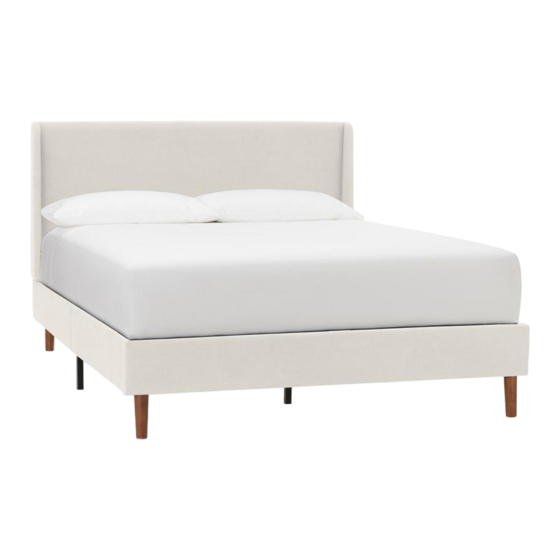 StyleWell Handale XDL1008-BED Use And Care Manual